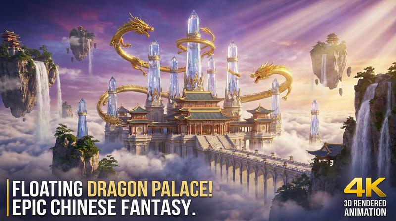 高清视频3D奇幻4K视频